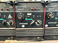 Arcweld wirematic3003 lasapparaat (3x) - afbeelding 6 van  10