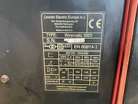 Arcweld wirematic3003 lasapparaat (3x) - afbeelding 9 van  10