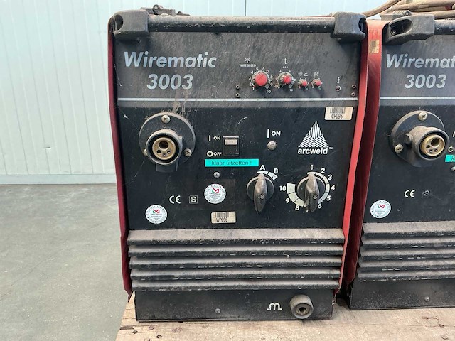 Arcweld wirematic3003 lasapparaat (3x) - afbeelding 5 van  10