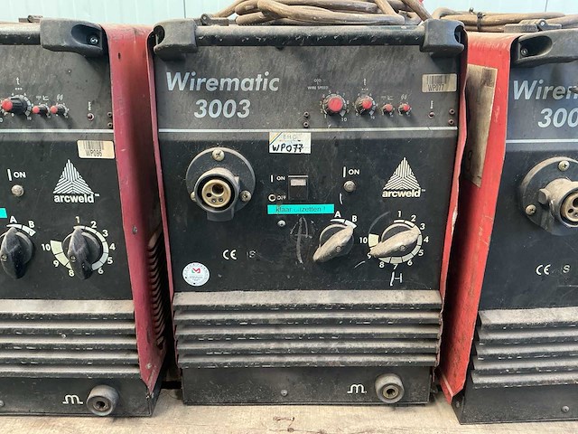 Arcweld wirematic3003 lasapparaat (3x) - afbeelding 6 van  10