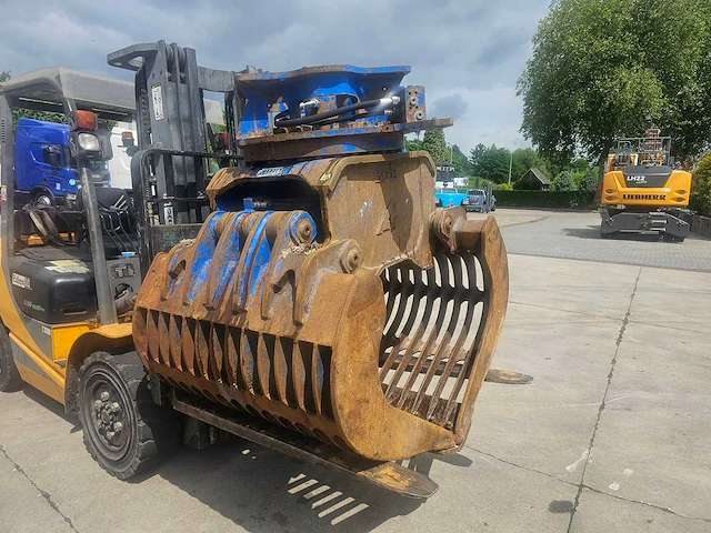 Arden s1702 hydraulische sorteergrijper – 820 liter – 360° draaibaar – 22-27 ton - afbeelding 3 van  10
