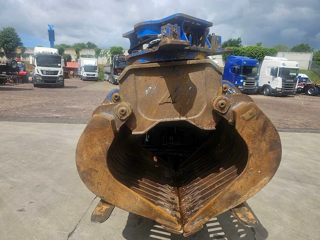 Arden s1702 hydraulische sorteergrijper – 820 liter – 360° draaibaar – 22-27 ton - afbeelding 3 van  10