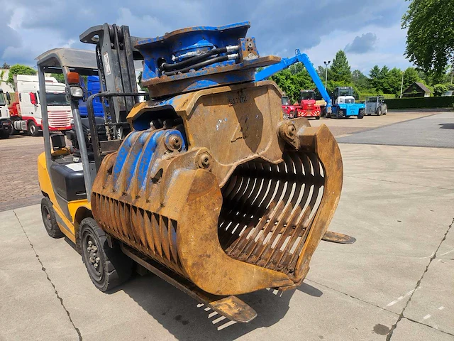 Arden s1702 hydraulische sorteergrijper – 820 liter – 360° draaibaar – 22-27 ton - afbeelding 10 van  10