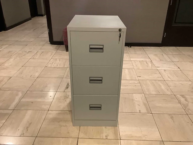 Argieflade kast - file cabinet - afbeelding 1 van  3