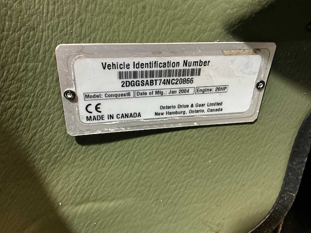 Argo conquest 8 utility tractor - afbeelding 17 van  24