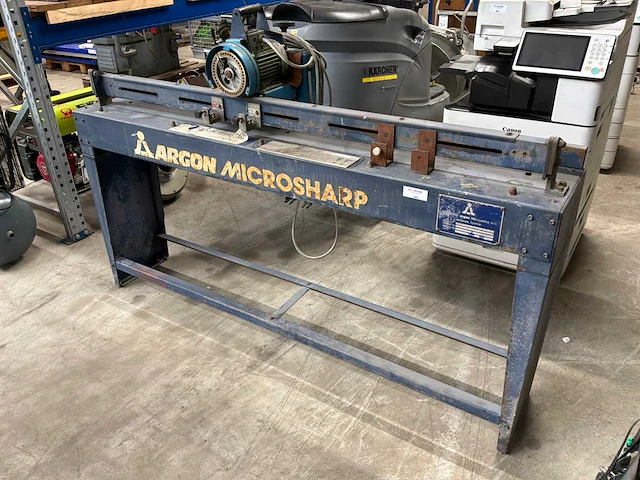 Argon microsharp rakelslijpmachine - afbeelding 1 van  5