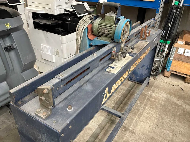 Argon microsharp rakelslijpmachine - afbeelding 4 van  5