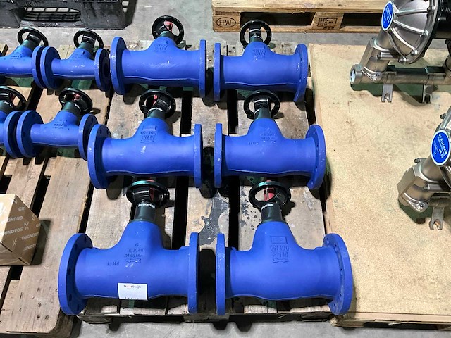 Ari dn100 / pn16 klep afsluiter (6x) - afbeelding 1 van  4