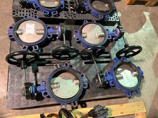 Ari dn250 mechanisch gestuurde vlinderklep (4x) - afbeelding 1 van  3