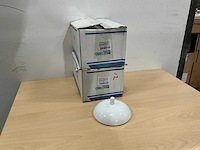 Ariane privilege porseleinen deksels (12x) - afbeelding 1 van  5