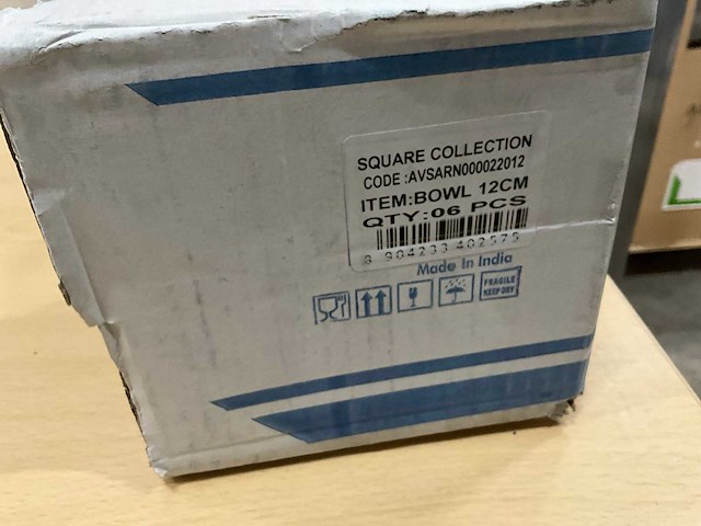 Ariane square vierkante kommen (66x) - afbeelding 6 van  7