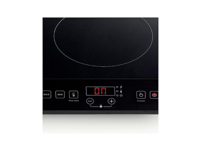 Ariete 1998/00 inductiekookplaat 2 pits kookoppervlak ca. 27 cm touch control 3500 watt - afbeelding 1 van  4