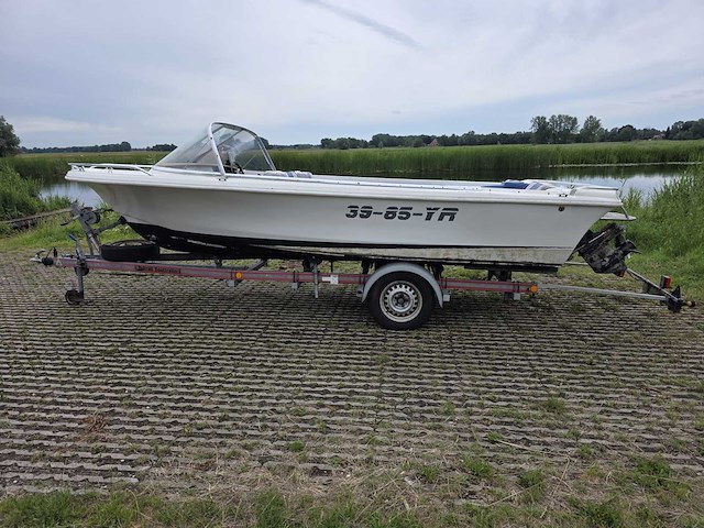 Aristocraft 19 / heku - speedboot 140 pk met trailer - afbeelding 28 van  40