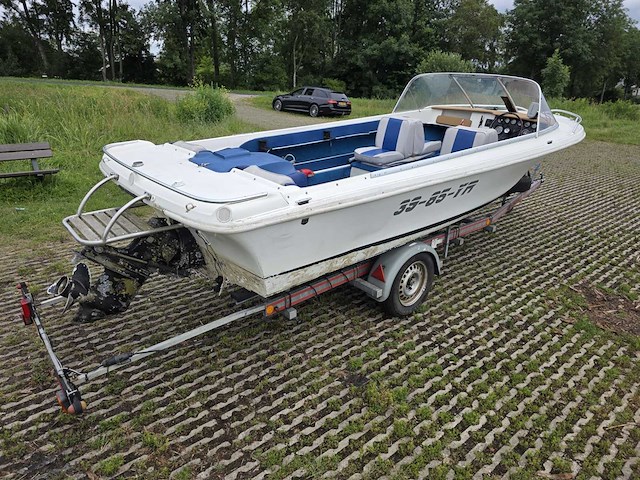 Aristocraft 19 / heku - speedboot 140 pk met trailer - afbeelding 34 van  40