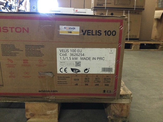 Ariston - 100 eu - elektrische boiler 100 liter - afbeelding 4 van  5