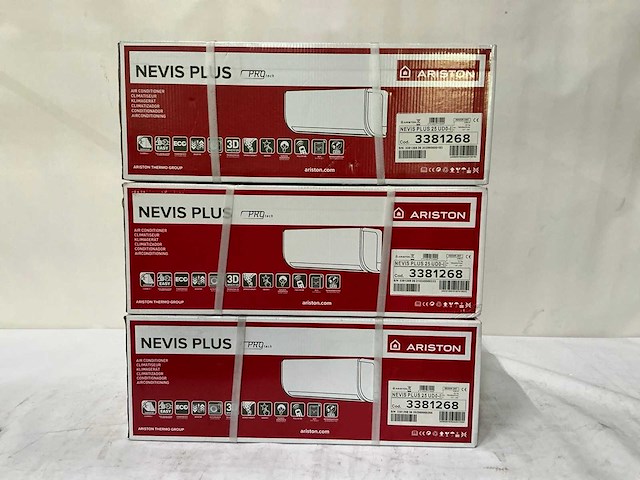Ariston - nevis plus 25 ud0-i - airconditioning - 2,5 w (3x) - afbeelding 8 van  16
