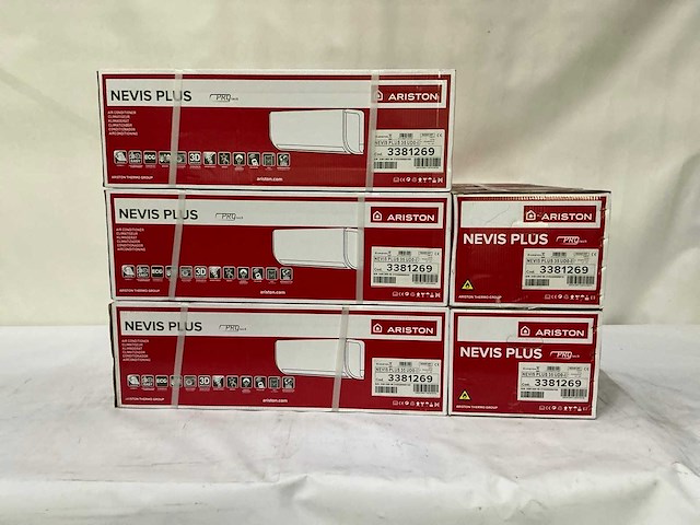 Ariston - nevis plus 35 udo-1 - airconditioning - 875x285x375 mm - 3,5 w (3x) - afbeelding 9 van  17