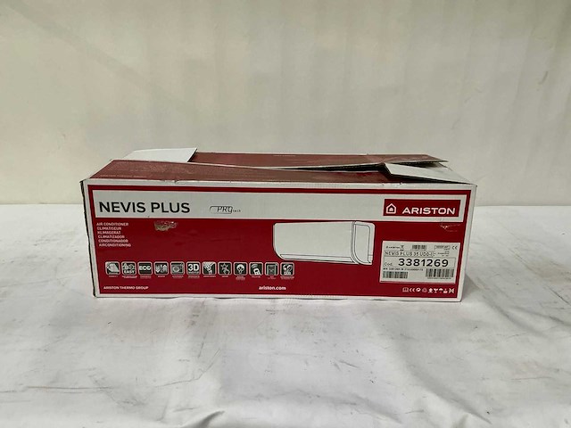Ariston - nevis plus 35 udo-1 - airconditioning - 875x285x375 mm - 3,5 w (7x) - afbeelding 8 van  17