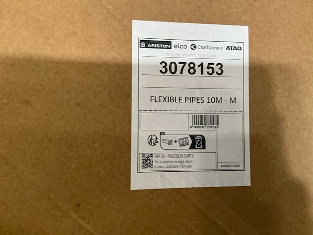Ariston 3078153 flexibele buis 10m - afbeelding 3 van  4