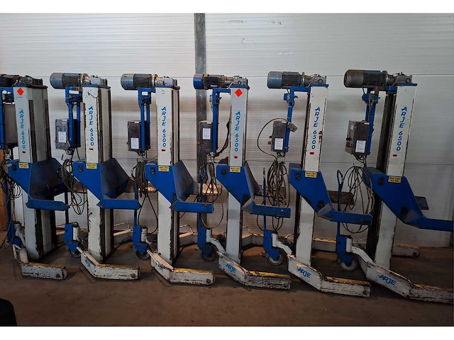 Arje hefkolommen - 6500 kg - hefbrug (6x) - afbeelding 1 van  12
