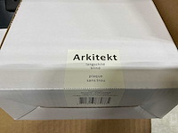 Arkitekt blind langschild (120x) - afbeelding 4 van  4