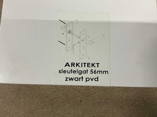 Arkitekt deurbeslag (10x) - afbeelding 3 van  3