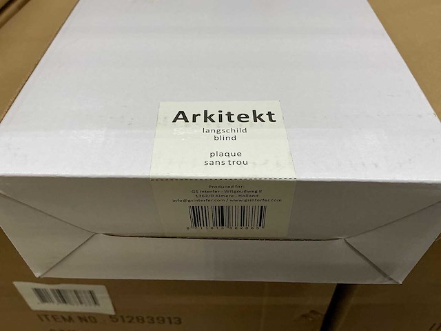 Arkitekt deurbeslag (80x) - afbeelding 4 van  4