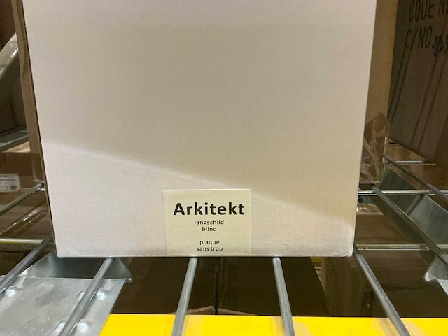 Arkitekt langschild blind (10x) - afbeelding 3 van  4