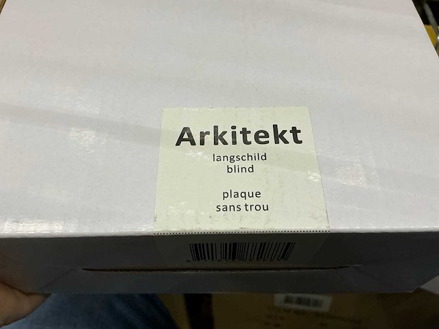Arkitekt langschild blind (20x) - afbeelding 3 van  3