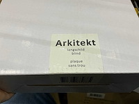 Arkitekt langschild blind (20x) - afbeelding 3 van  3