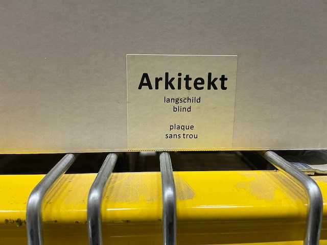 Arkitekt langschild blind (20x) - afbeelding 3 van  3