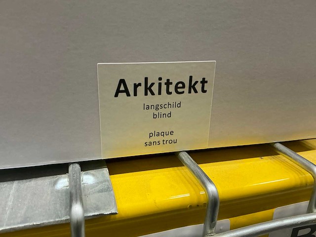 Arkitekt langschild blind deurbeslag (20x) - afbeelding 3 van  3