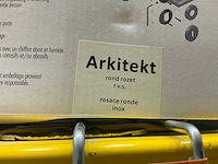 Arkitekt rond rozet deurbeslag (44x) - afbeelding 3 van  3