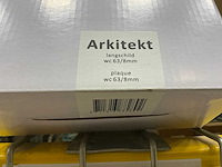 Arkitekt wc-deurbeslag (10x) - afbeelding 2 van  3