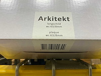 Arkitekt wc-deurbeslag (10x) - afbeelding 2 van  2
