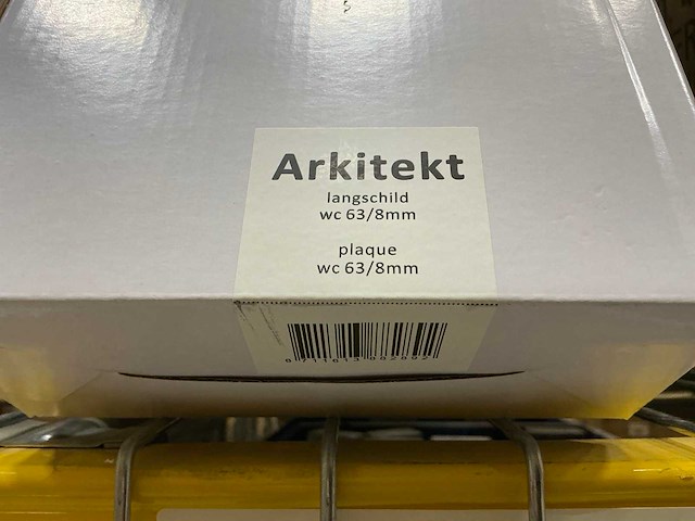Arkitekt wc-deurbeslag (20x) - afbeelding 2 van  3