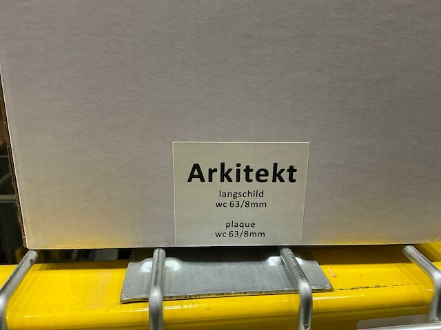Arkitekt wc-deurbeslag (20x) - afbeelding 3 van  4