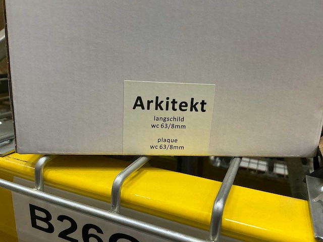 Arkitekt wc-deurbeslag (20x) - afbeelding 3 van  4