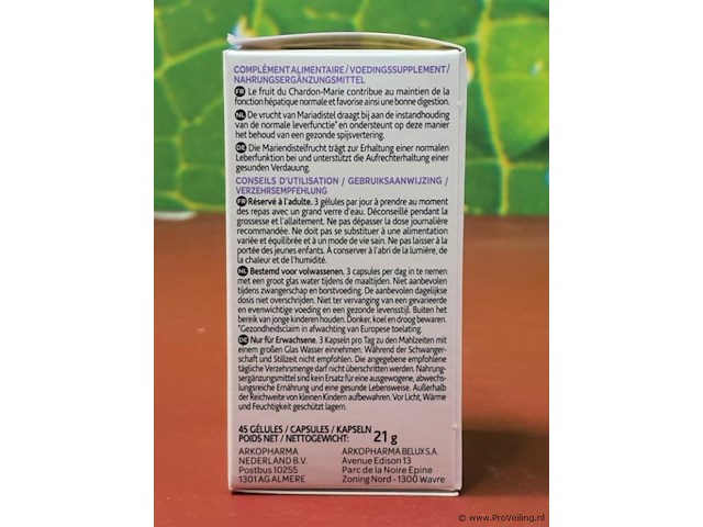 Arko pharma voedingssupplementen, diverse soorten o.a. arkodigest arkodigest®, driekleurig viooltje & mariadistel - afbeelding 4 van  14