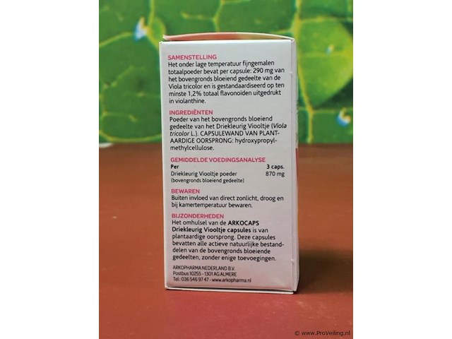 Arko pharma voedingssupplementen, diverse soorten o.a. arkodigest arkodigest®, driekleurig viooltje & mariadistel - afbeelding 13 van  14