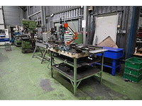 Arm-950-12 pneumatische taparm met werktafel en diverse opspanklauwen - afbeelding 1 van  14