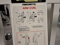 Arm curl technogym - afbeelding 7 van  12