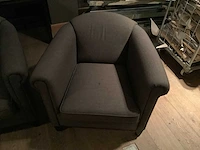 Arm stoel - arm chair (2x) - afbeelding 2 van  4