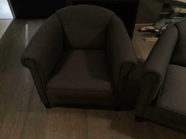 Arm stoel - arm chair (2x) - afbeelding 3 van  4