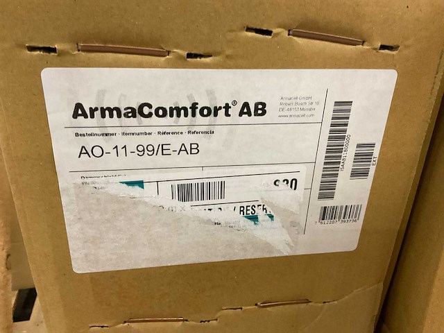 Armacell armacomfort ab ao-11-99/e-ab doos á 2m2 isolatie met loodvervanger (5x) - afbeelding 2 van  3