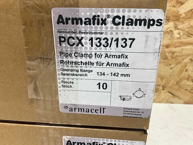 Armafix beugels 134-142mm (30x) - afbeelding 3 van  3