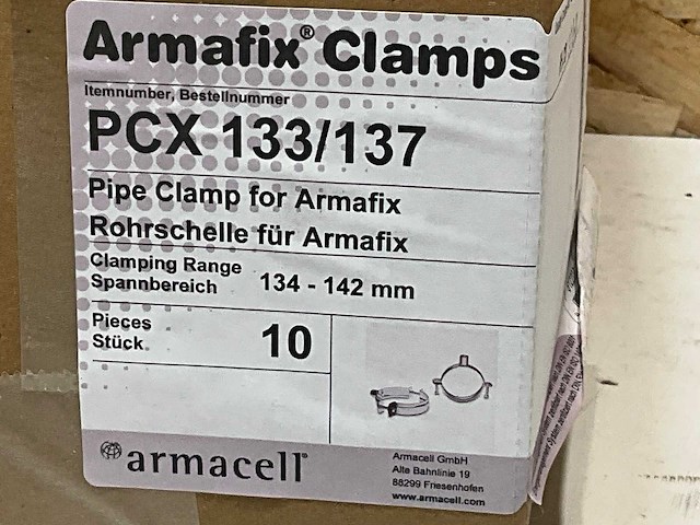 Armafix beugels 134-142mm (40x) - afbeelding 4 van  4