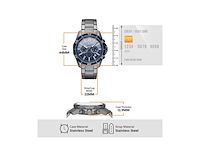 Armani exchange ax1967 heren horloge 44mm grijs - afbeelding 3 van  4