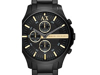Armani exchange ax2164 hampton watch for men 46mm zwart - afbeelding 1 van  1