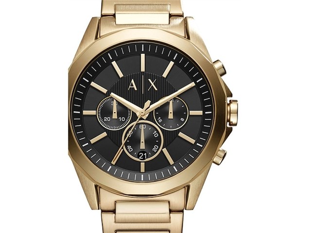 Armani exchange ax2611 horloge goudkleurig - afbeelding 1 van  1